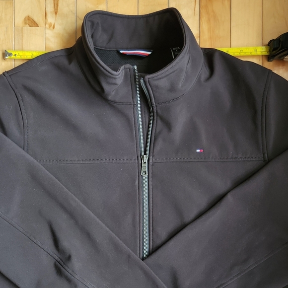 Tommy Hilfiger Men's Active Soft Shell Jacket, Size L, Black - Picture 8 of 16